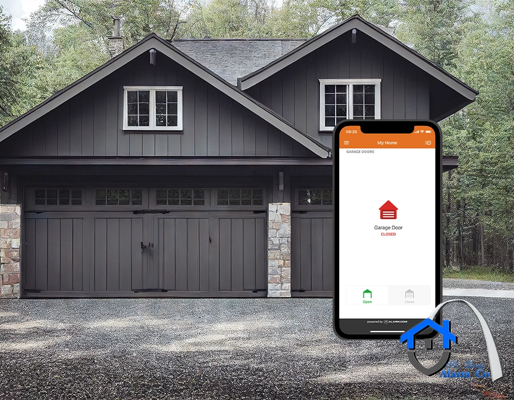 st louis alarm co smart garage